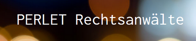Logo PERLET Rechtsanwälte